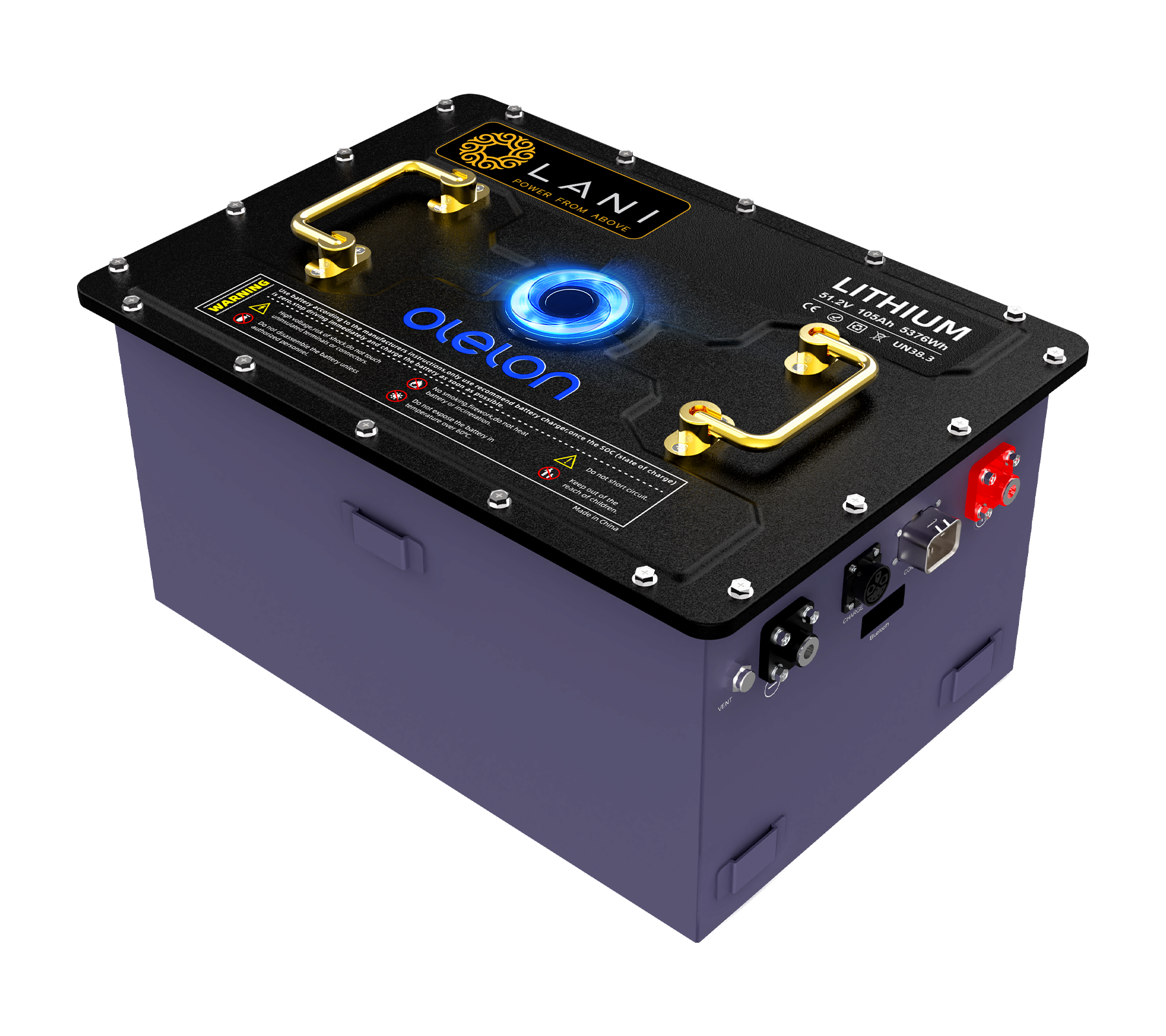 LANI Premium LiFePO₄ Golf Cart Battery Upgrade Kit