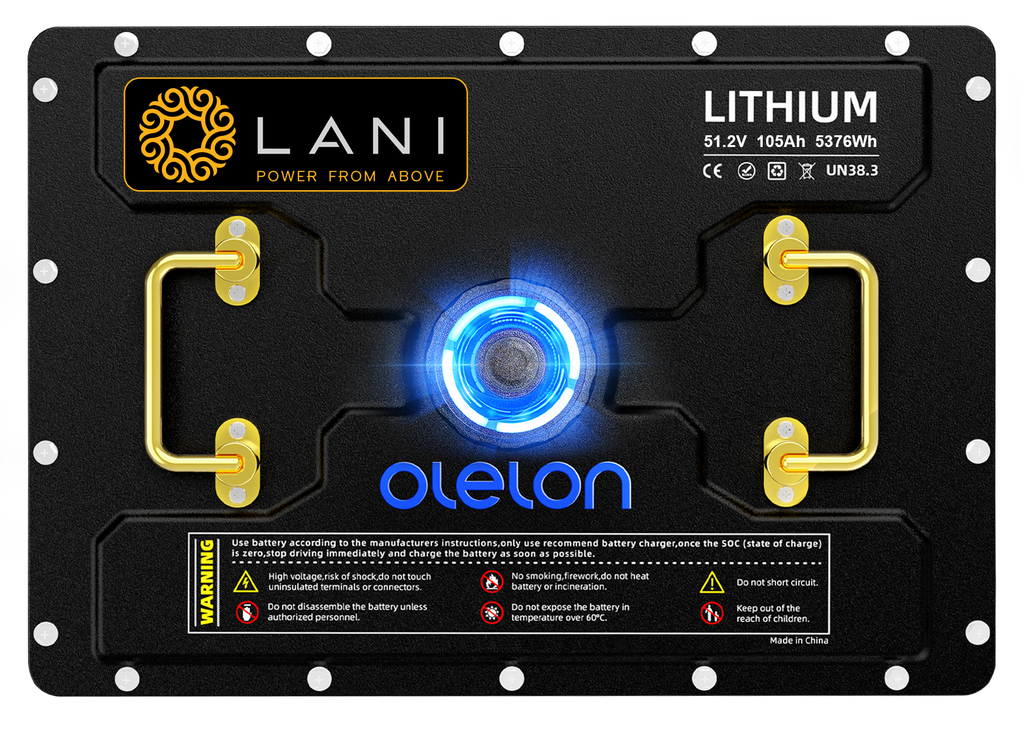 LANI Premium LiFePO₄ Golf Cart Battery Upgrade Kit