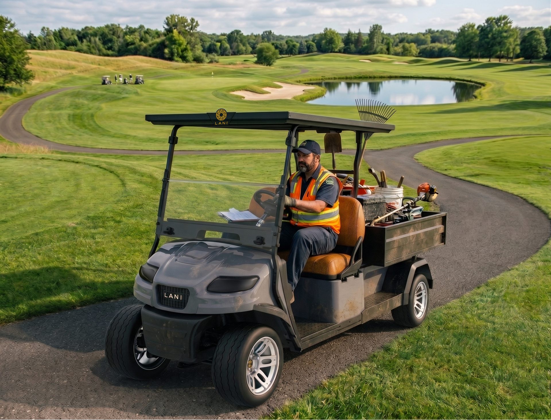 LANI L2 Utility Solar Work Cart: Deposit